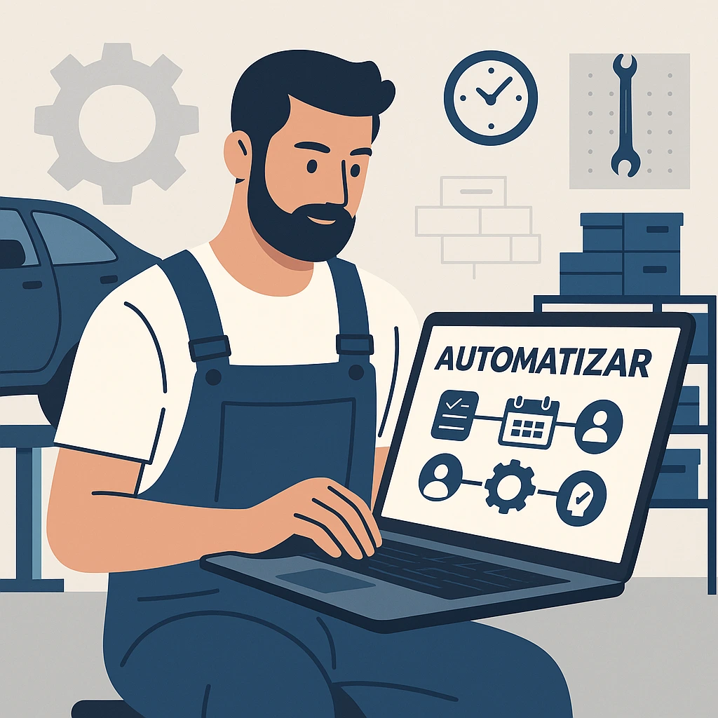 como automatizar un taller mecanico en navarra y ganar mas tiempo para lo importante