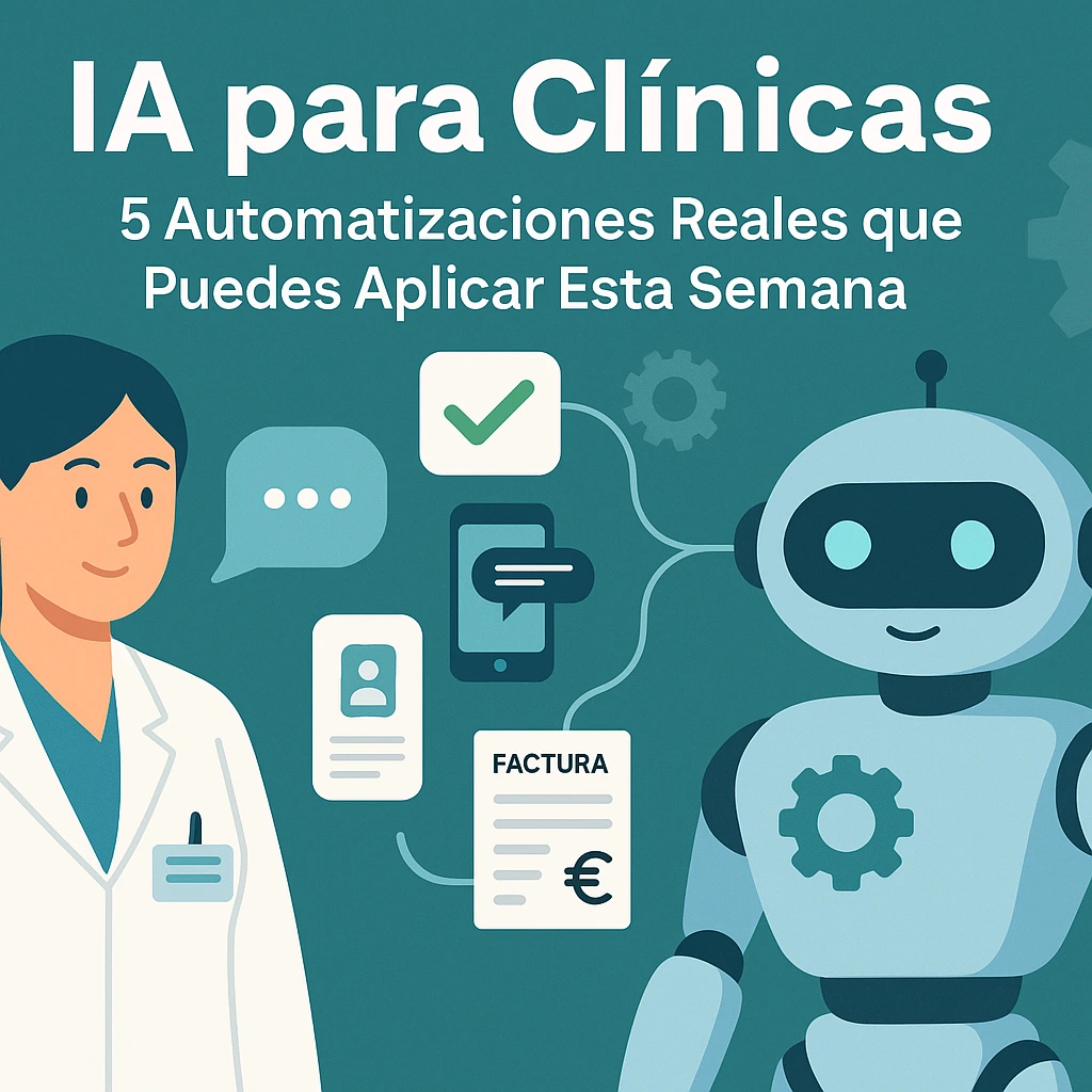 ia para clínicas 5 automatizaciones reales que puedes aplicar esta semana